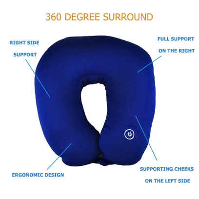 Home.Co- Neck Massager & Travel Pillow (Multi Colour)