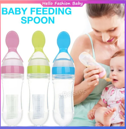 Home.Co- Squeeze Feeder 90 ML (Pink)