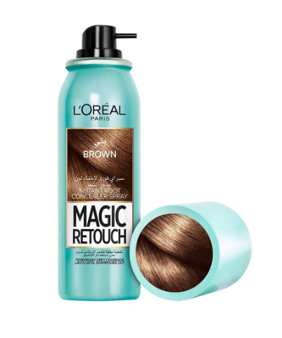 L'Oreal Paris Magic Retouch Instant Root Concealer Spray, Brown, 75ml