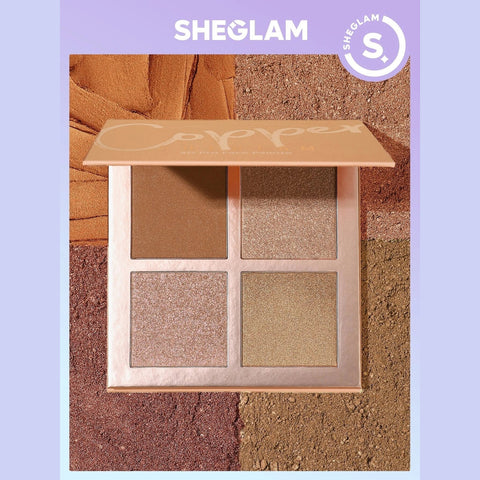 Sheglam 3D Proface Palette - Copper