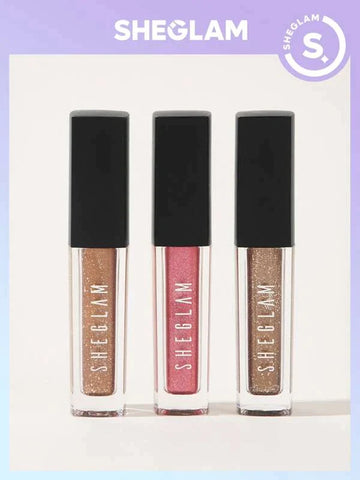 Sheglam trio Of Shimmering Liquid Eyeshadow