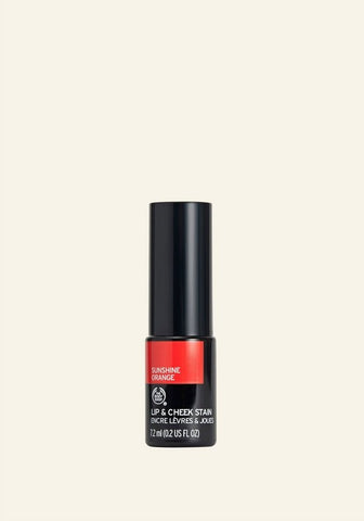 THE BODY SHOP LIP & CHEEK STAIN SUNSHINE ORANGE 7.2ML