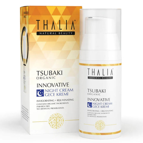 Thalia Organic Innovative Tsubaki Oily Face Care Night Cream