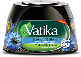 VATIKA STYLING HAIR CREAM STRENGHT & SHINE TURKISH BLACK SEED 140ML