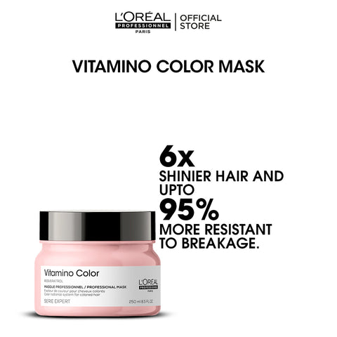 L'Oreal Professionnel Serie Expert Vitamino Color Mask 250 ML - For Color Treated Hair