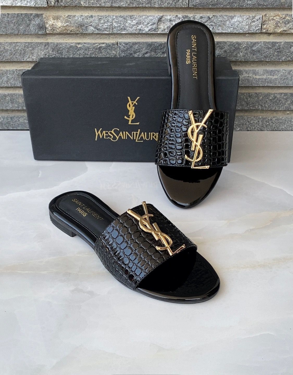 Ysl slipper discount