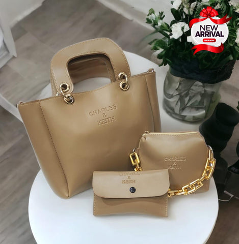 Charles & Keith Shoulder Bag Set