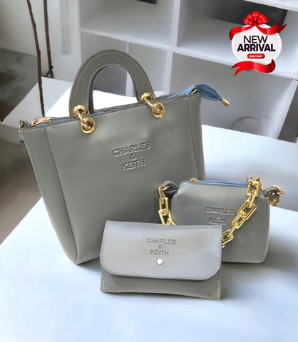 Charles & Keith Shoulder Bag Set