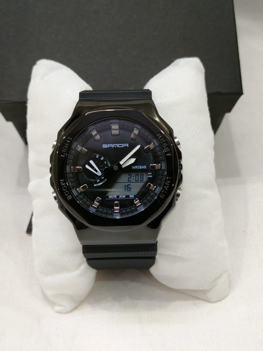 Sanda 3167 Dual Display Watch