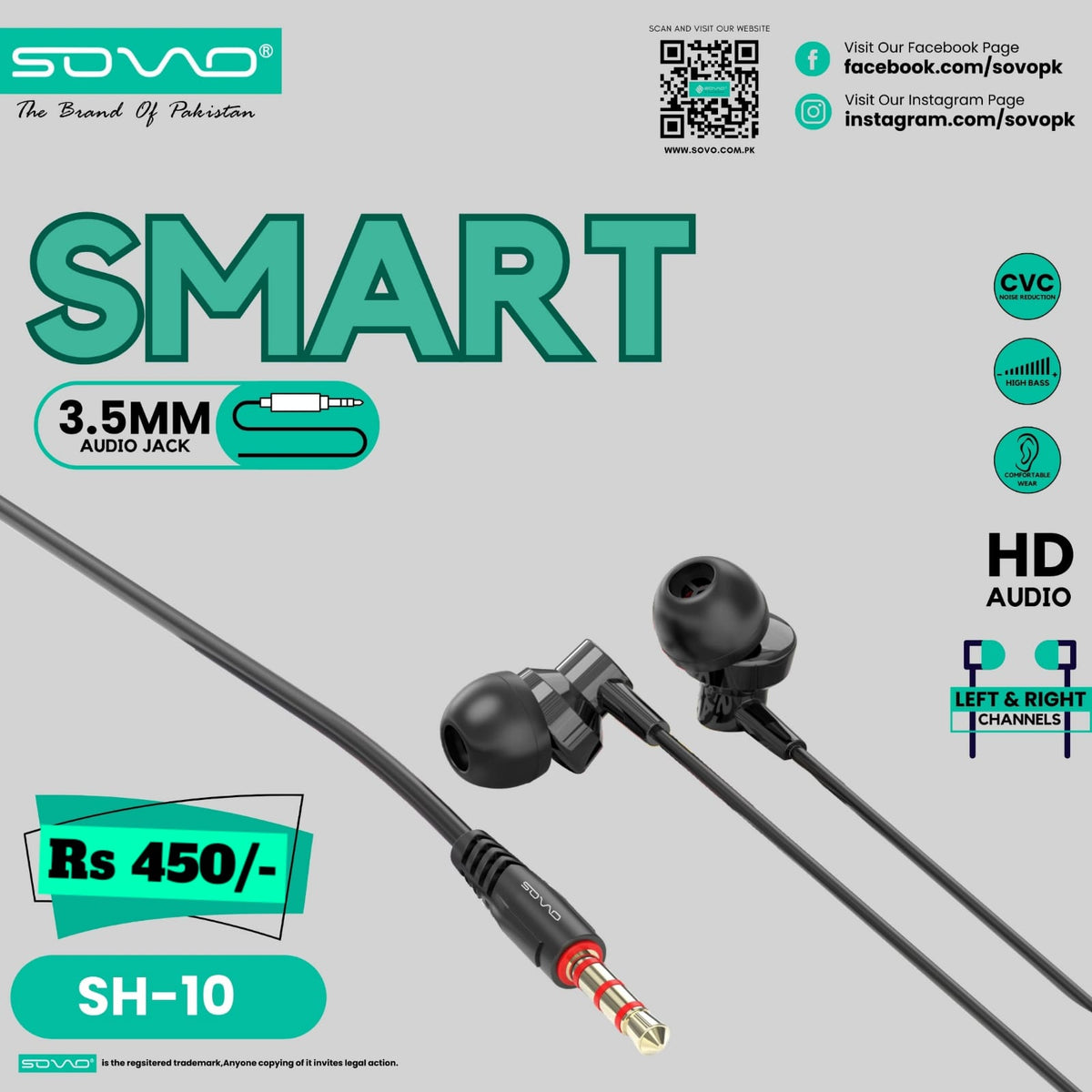 Original Sovo Smart HandsFree