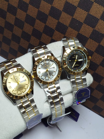 BOPHERI  QUARTZ CHAIN WATCH
