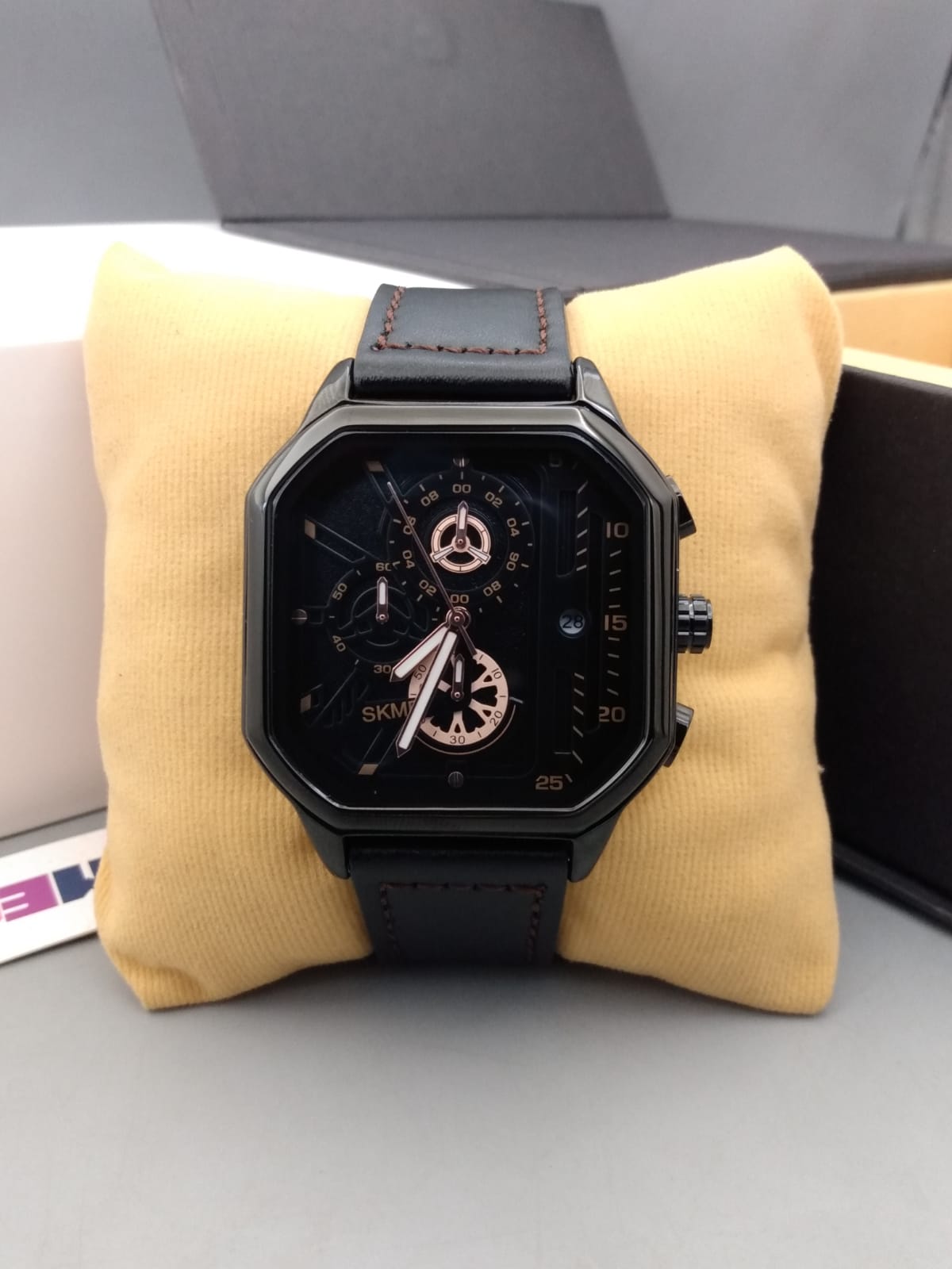 SKMEI MECHANICAL STRAP WATCH