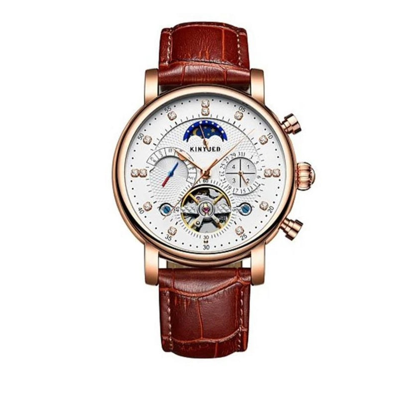 KINYUED AUTOMATIC STEEL CASE WATCH
