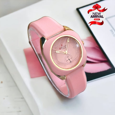 XCELLENT LADIES RUBBER STRAP WATCH