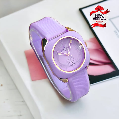 XCELLENT LADIES RUBBER STRAP WATCH