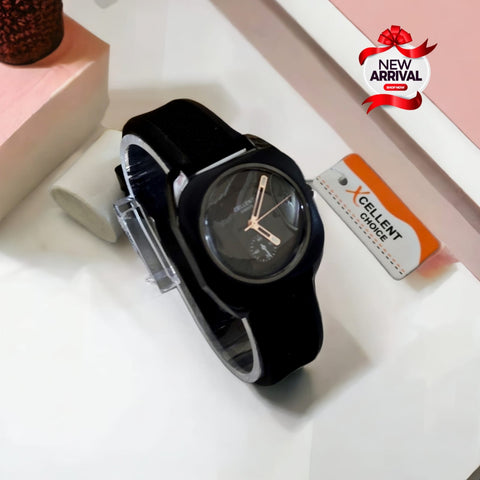 XCELLENT LADIES RUBBER STRAP WATCH