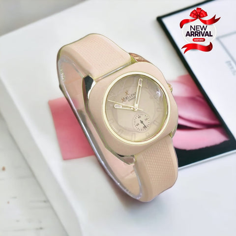 XCELLENT LADIES RUBBER STRAP WATCH