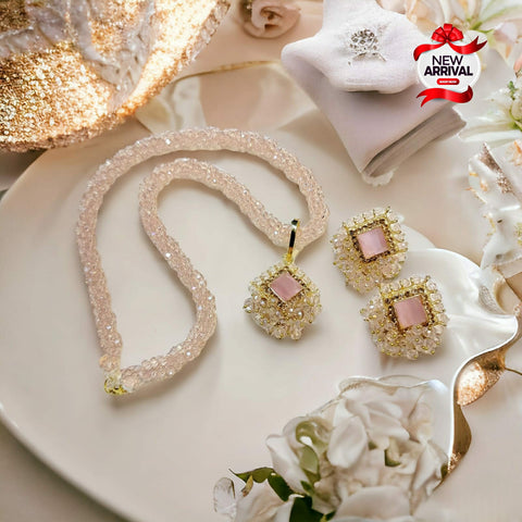 Beautiful Gold plated Fancy moti cute beeds Set