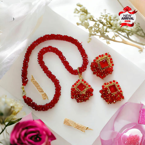 Beautiful Gold plated Fancy moti cute beeds Set