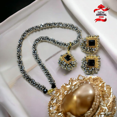 Beautiful Gold plated Fancy moti cute beeds Set
