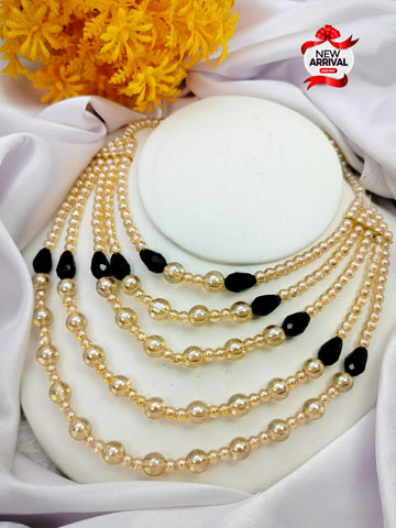 New arrival Beautiful China pearls 5 layers mala