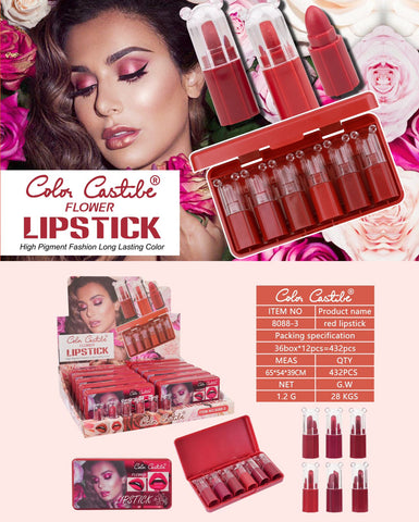 Color Castle Flower Lipsticks Set A