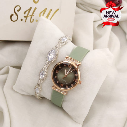 LADIES WATCH & BRACELET