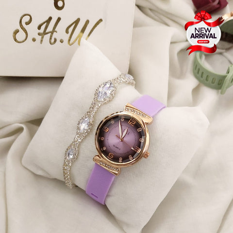 LADIES WATCH & BRACELET