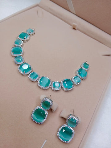 Original Zarqoon Stones Jewellery Set
