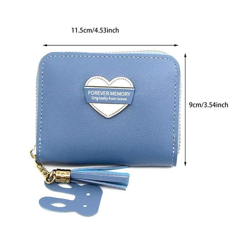 Imported Collection  High Quality Imported Mini Zipper Wallet With Inside Pocket
