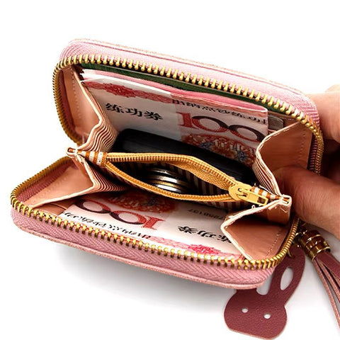 Imported Collection  High Quality Imported Mini Zipper Wallet With Inside Pocket