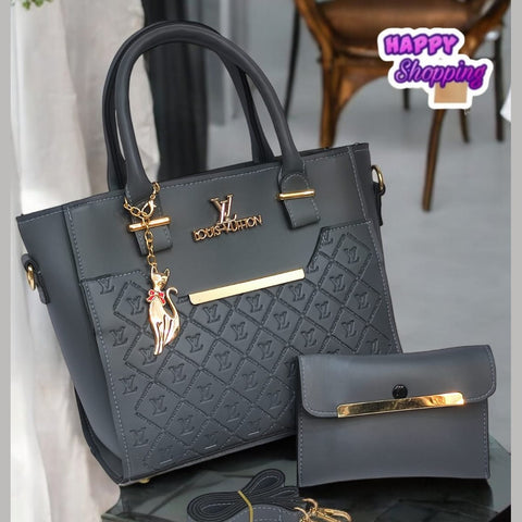 Luxury L.V 2Pcs HandBag For Girls