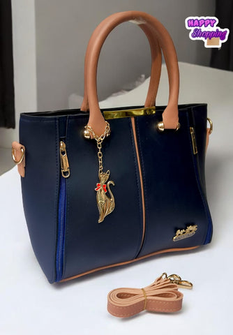 Coach High Quality Shoulder Bag For Girls With Imported Keychain