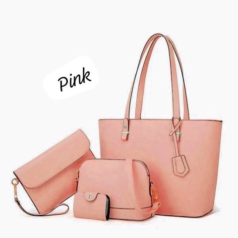 4Pcs High Quality Hand Bag For Girls