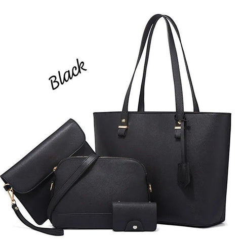 4Pcs High Quality Hand Bag For Girls