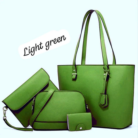4Pcs High Quality Hand Bag For Girls