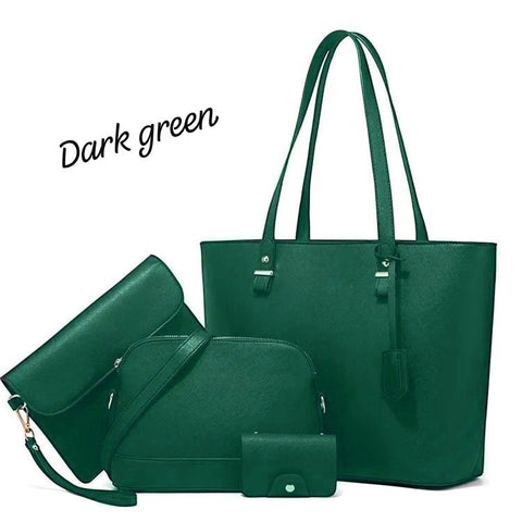 4Pcs High Quality Hand Bag For Girls