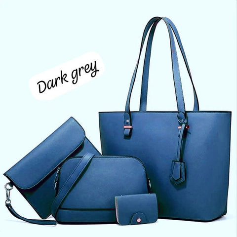 4Pcs High Quality Hand Bag For Girls