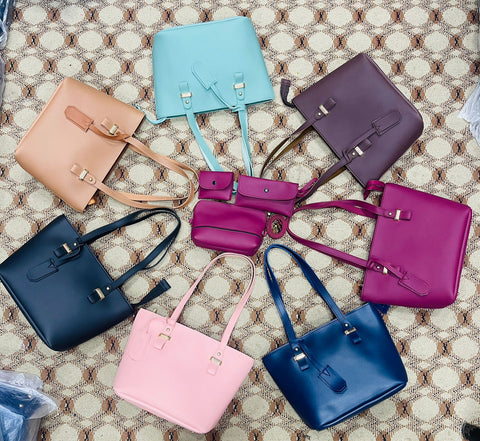 4Pcs High Quality Hand Bag For Girls
