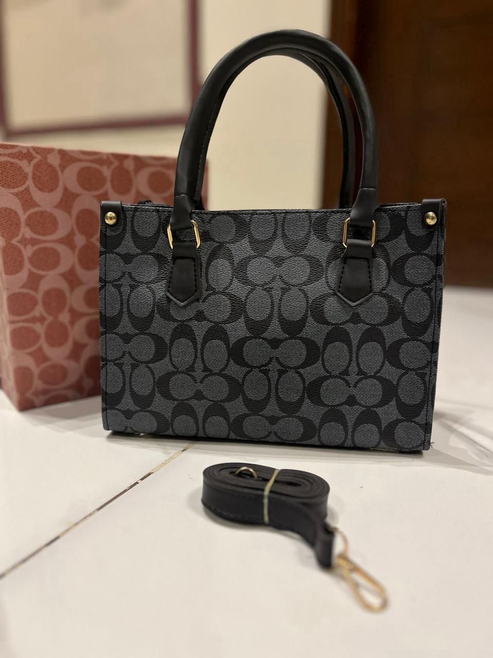 AAA Coach High Quality Bag with Long Belt