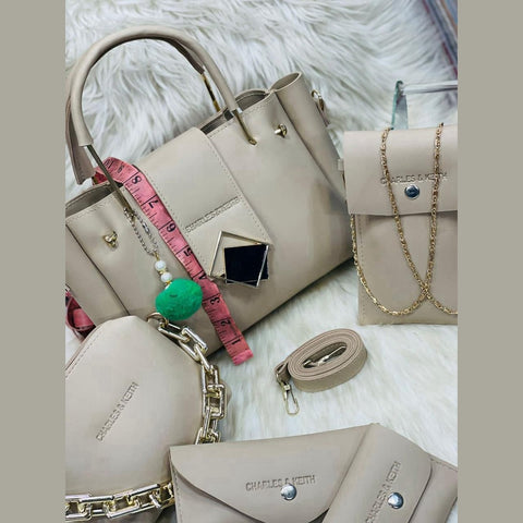 Charles & Kieth 5pcs HandBag Set