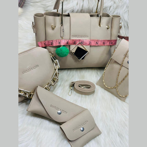 Charles & Kieth 5pcs HandBag Set