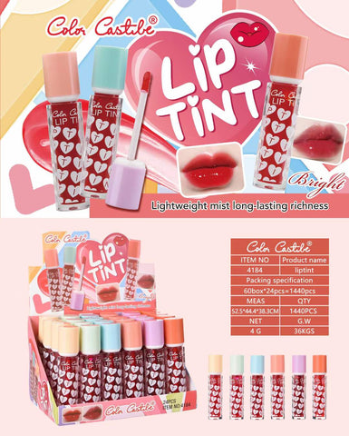Colour Castle Lip & Cheek Tint Set of 6 Pieces