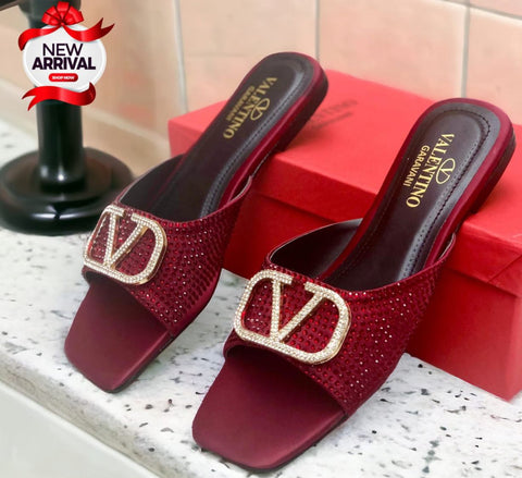 Valentino Stone Slipper