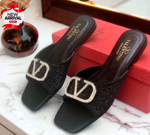 Valentino Stone Slipper