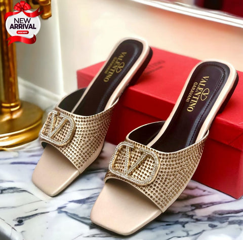 Valentino Stone Slipper