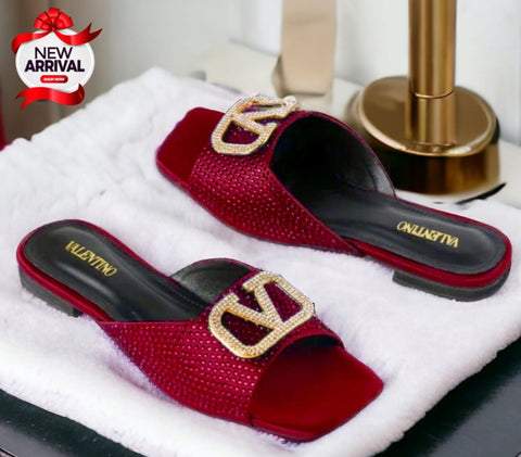 Valentino Stone Slipper