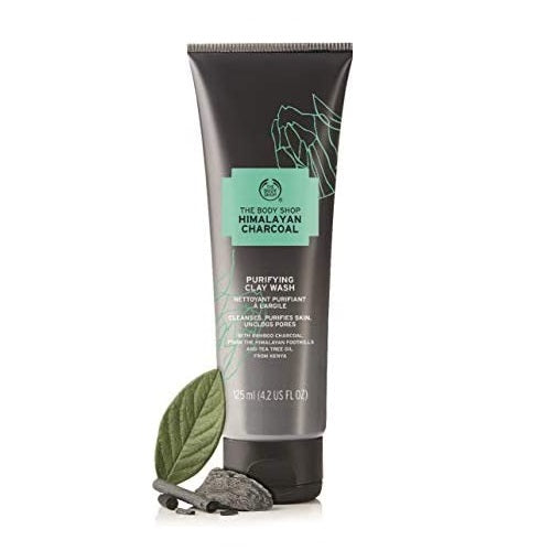 The Body Shop Himalayan Charcoal Purifying Clay Wash 125ml