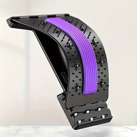 MUICIN - Ergonomic Spine Relief Back Stretcher Massager - Soothe & Align For Comfort