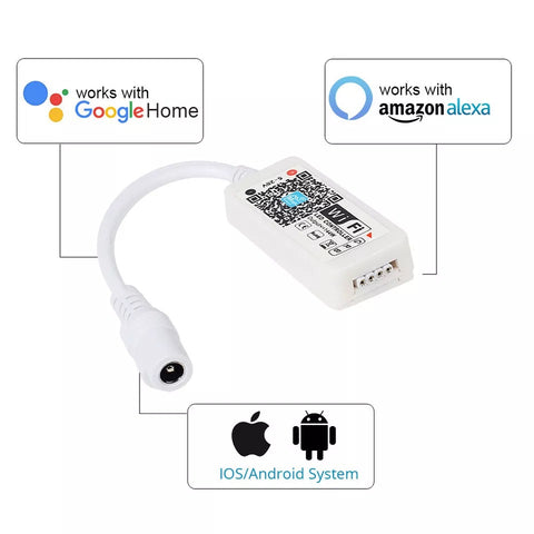 RGB LED STRIP LIGHTS (WiFi-App)